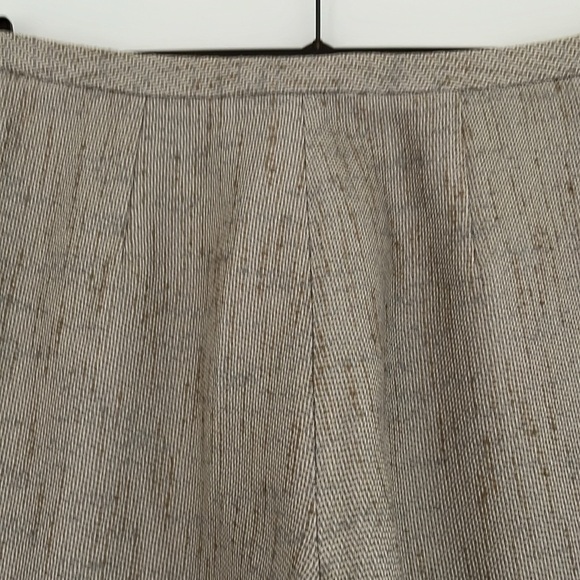 Missoni Pale Grey, Light Brown Flecked Wide Leg Trousers, IT 42, US 6 - Picture 5 of 8